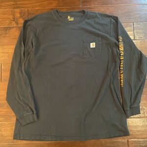 Carhartt‎ ORIGINAL FIT Thick Cotton Shirt Men's Size 2XL Field Tested Workwear